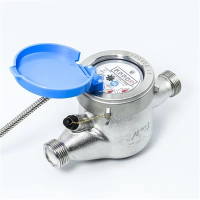 AWWA NSF kelių šuolių sauso tipo nerūdijančio plieno vandens matuoklis